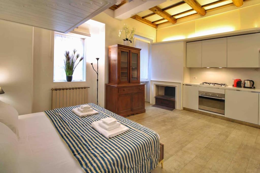 Cozy Studio Flat In Trastevere By Yourhost Рим Экстерьер фото